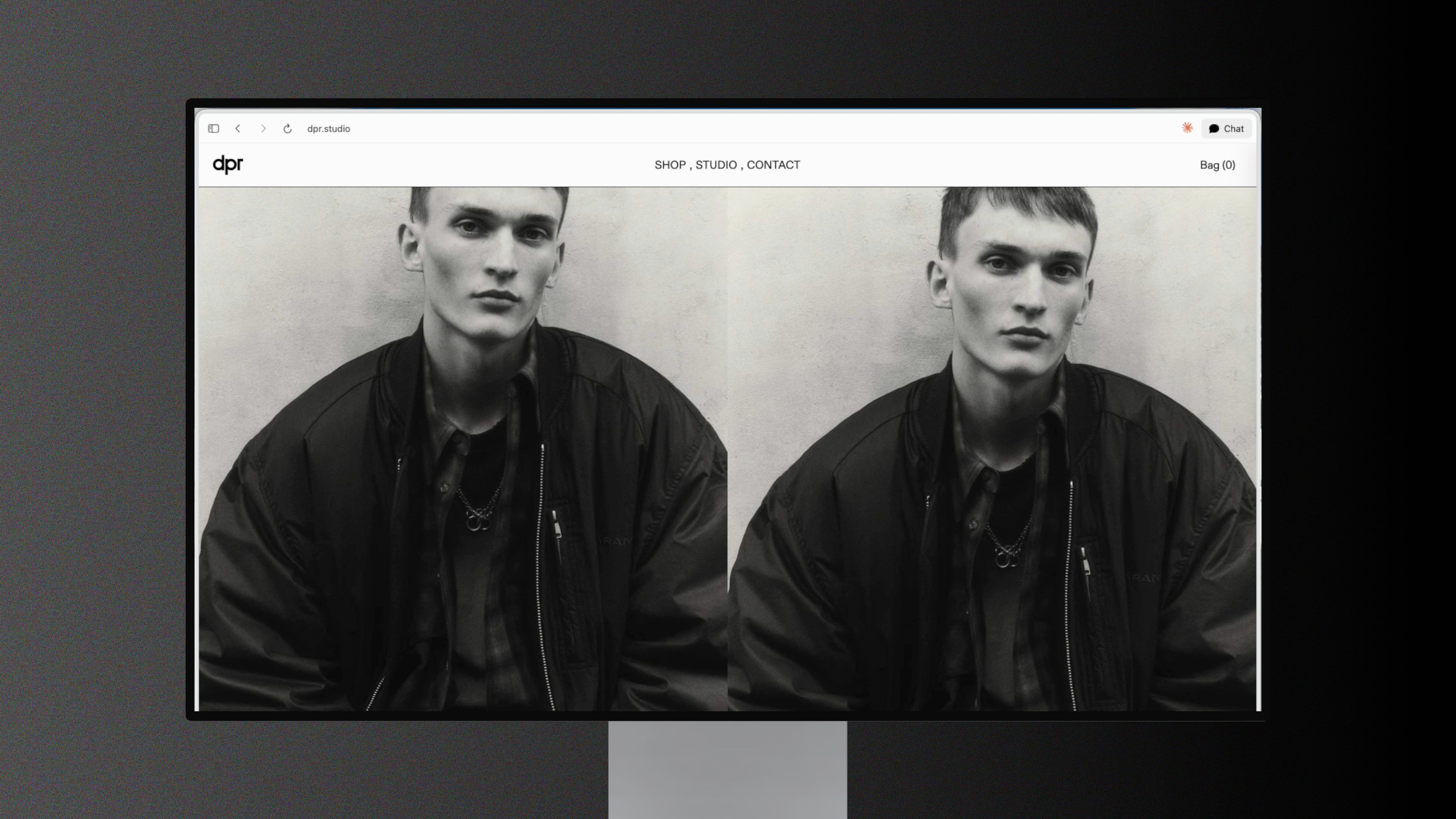 DPR Studio overview page design